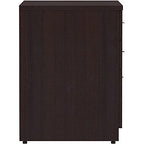 Lorell 2-Box/1-File Espresso 4-Drawer Lateral File