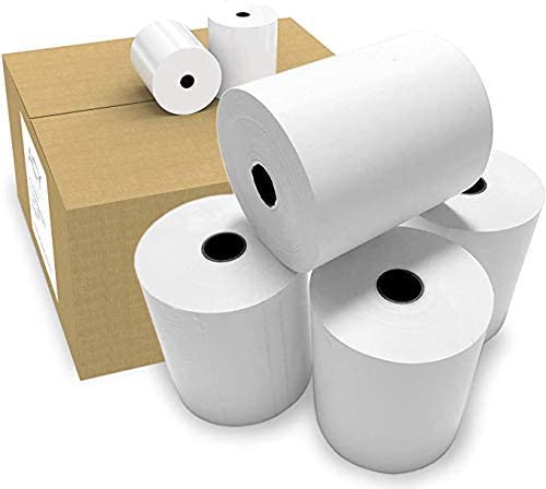 True-Ally 79Mm X 50 Mtr (3 Inch) (55 Gsm) Thermal Paper Roll Ideal For Billing, Pos Machine (Ta-Pos7950) (Pack Of 5 Rolls) (79Mm