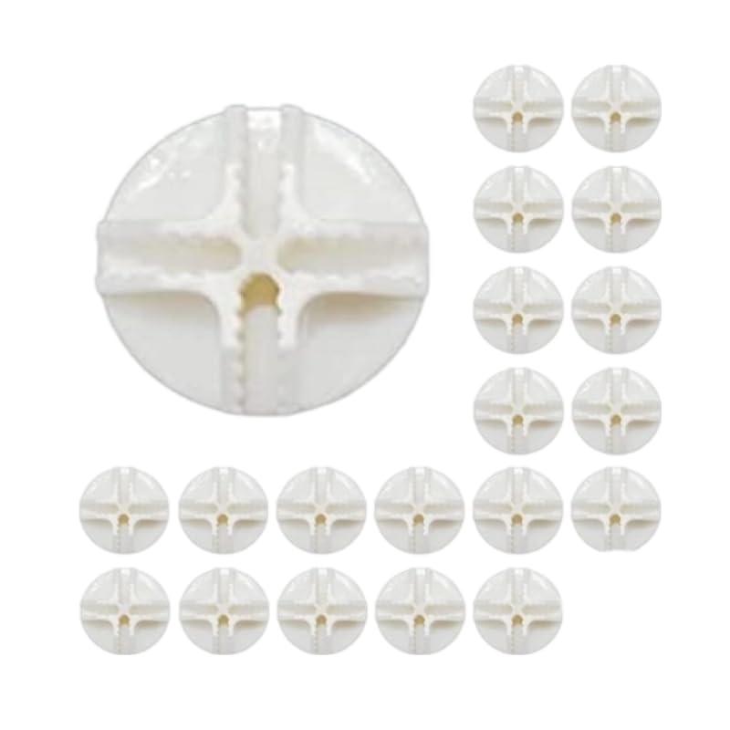 20Pcs White Wire Cube Connectors Wire Grid Cube Connectors for Modular Closet Storage, Organizer and Wire Grid Cube Storage, Clo