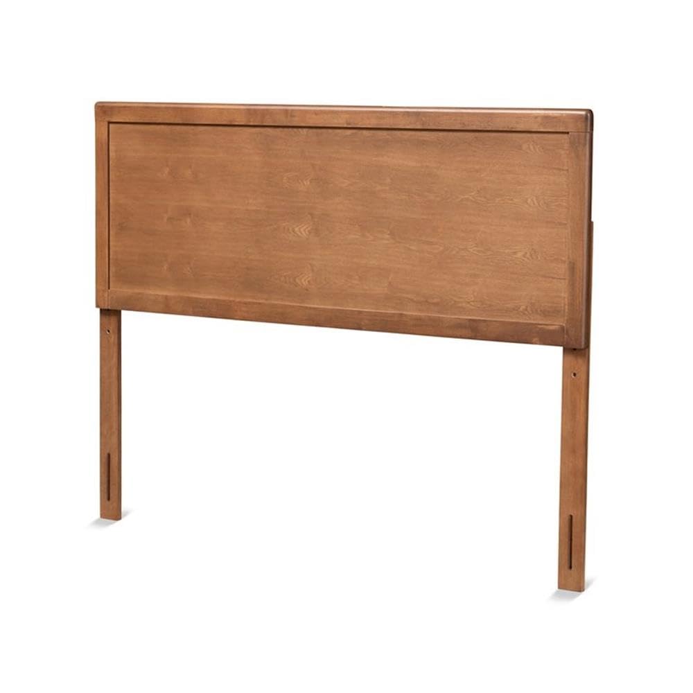 Baxton Studio Alan Ash Walnut Rubberwood Queen Headboard