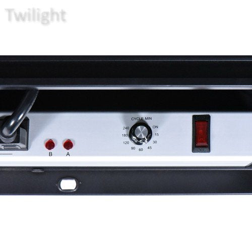 Luxor LLTP32-B - 32 Laptop/Chromebook Charging Cart with Timer (Black)