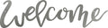 Primitives by Kathy 38529 Metal Word-Welcome, 13x3.5 inches