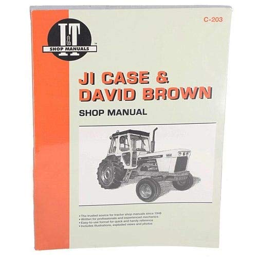I&T Shop Manual Collection Fits Case 770 1175 970 1090 990 1070 1210 995 1270 1170 1200 885 1410 870 Fits David Brown 1212 770 4
