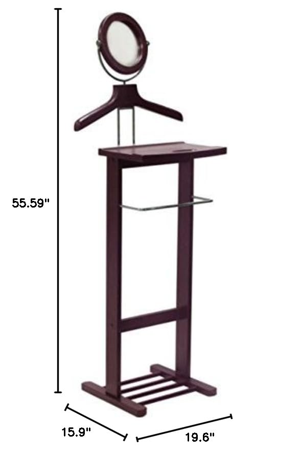 Ergode Carson Valet Stand: Compact Organizer for Clothing & Accessories