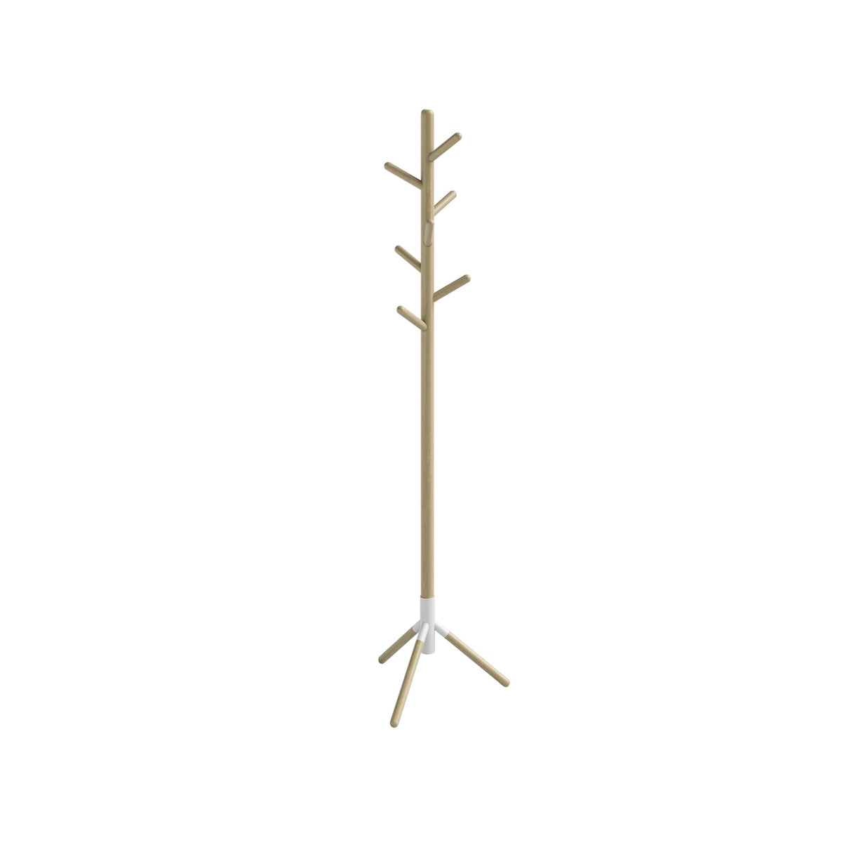 Safco Product Modern Resi Free Standing Coat, Bag, Hat Rack Tree. Modern Styling With Secure Arms And Sturdy Base