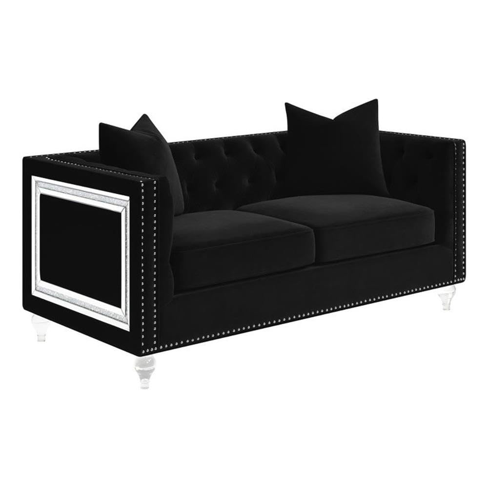 Delilah Love Seats, Black