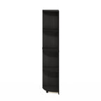 Furinno Econ 4-Tier Corner Shelf Bookcase, Bookshelf, Espresso