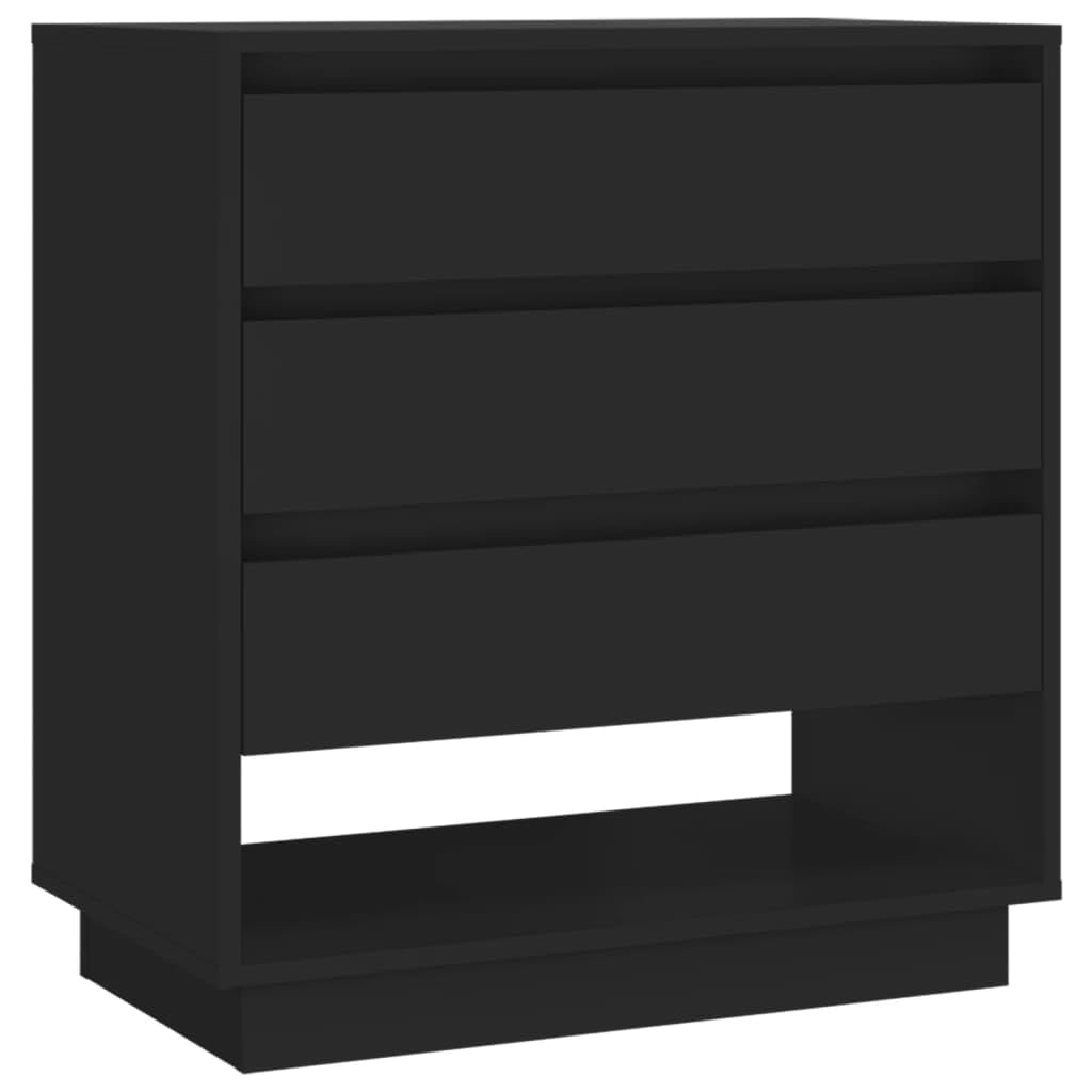 Sideboard Schwarz 70x41x75 cm Spanplatte
