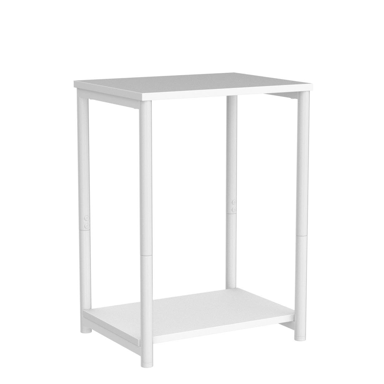 Vasagle Side Tables Set Of 2, Small End Table, Nightstand For Living Room, Bedroom, Office, Bathroom, White Ulet272W14