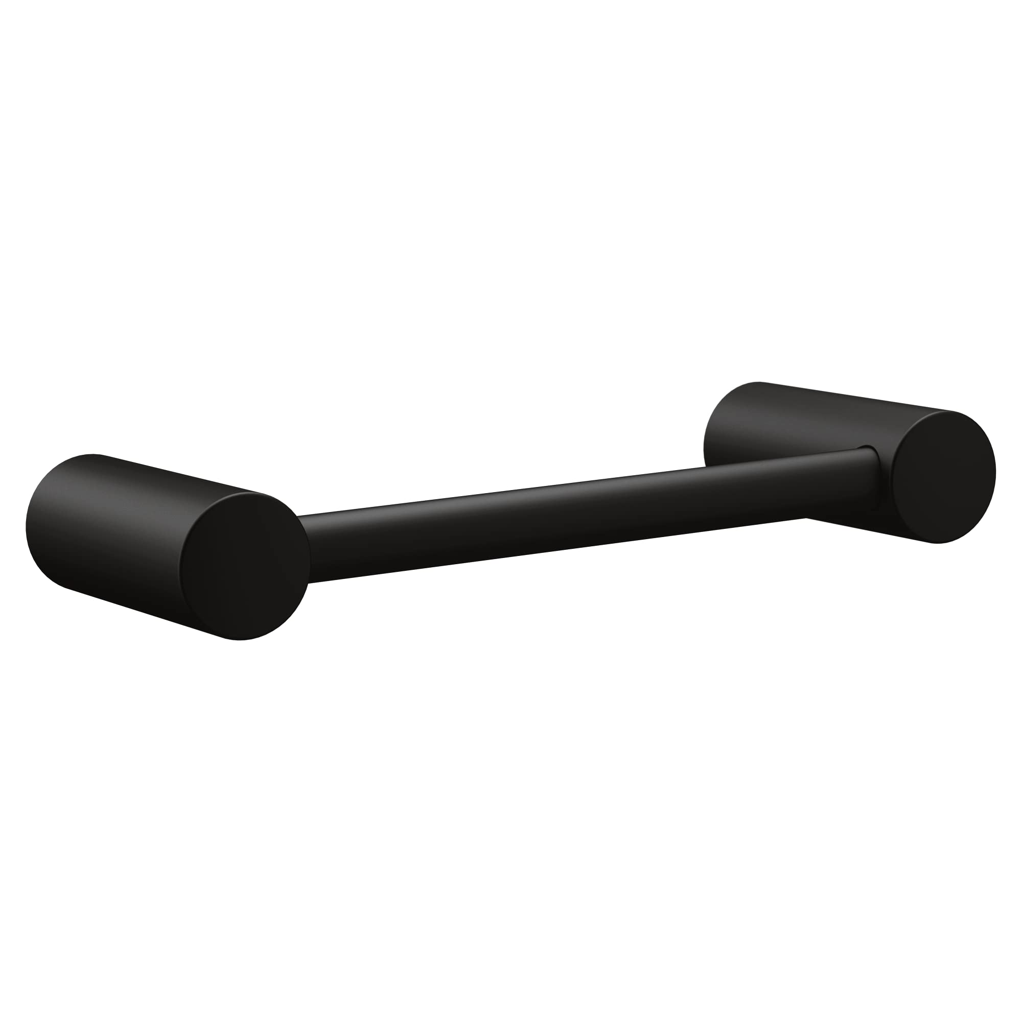 Moen Align Matte Black 9-inch Modern Hand Towel Bar, Bathroom Towel Hanger, YB0486BL