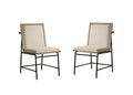 LILOLA LIVING Torrance Set of 2 Oak Finish Dining Chairs