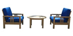 Anderson Teak SET-256 - No Cushion South Bay Deep Seating Collection