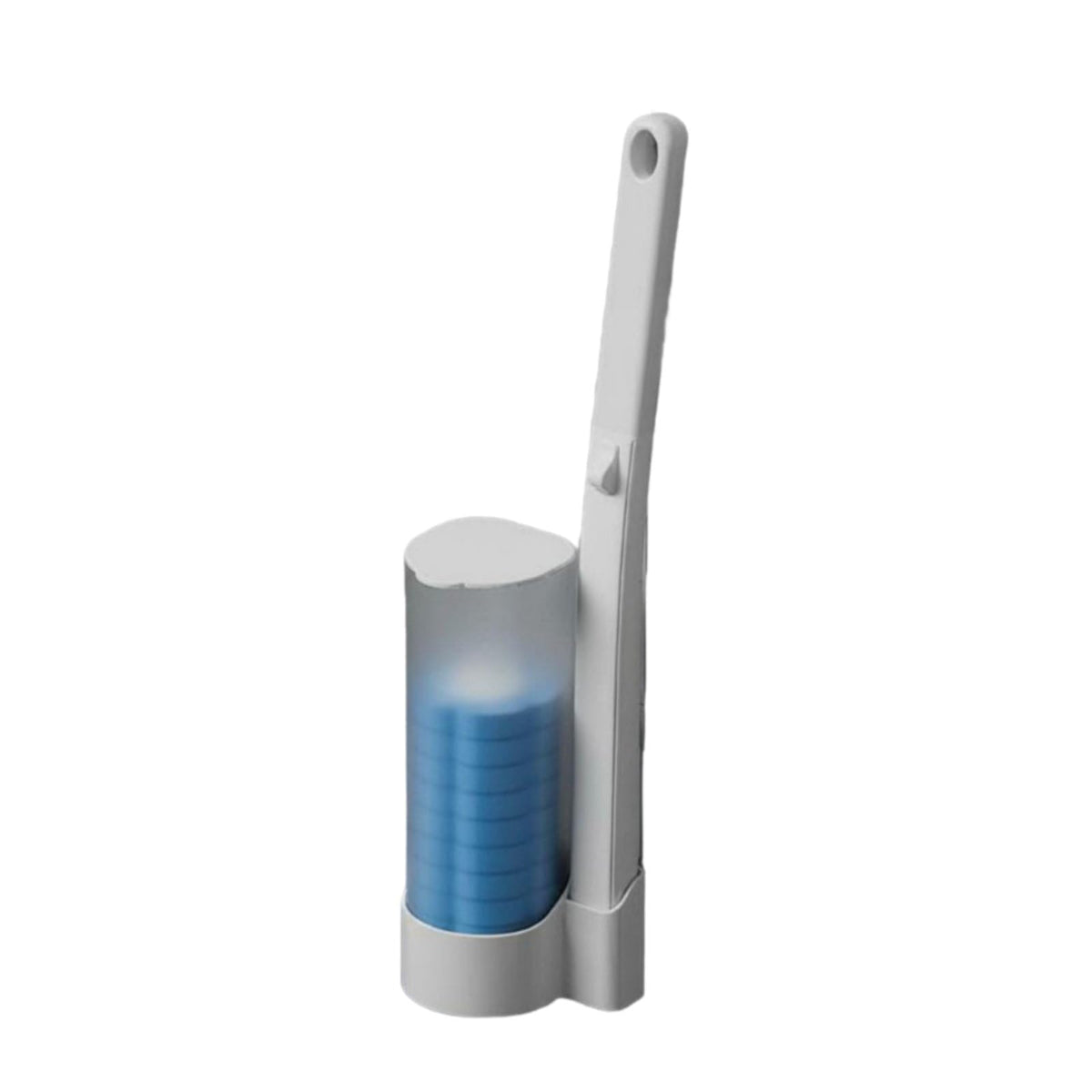Enakshi BuiltIn Cleaner Toilet Brush Set For Bathroom, Restroom, White|Home & Garden | Bath | Toilet Brushes & Sets