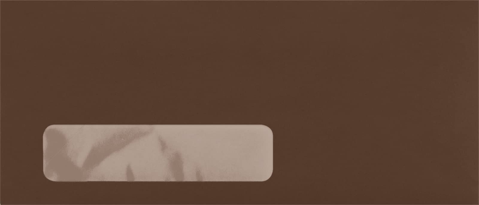 Luxpaper #10 Business Window Envelopes | 4 1/8' X 9 1/2' | Chocolate Brown | 80Lb. Text | 50 Qty