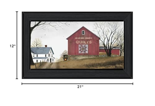 The Quilt Barn 1 Black Framed Print Wall Art