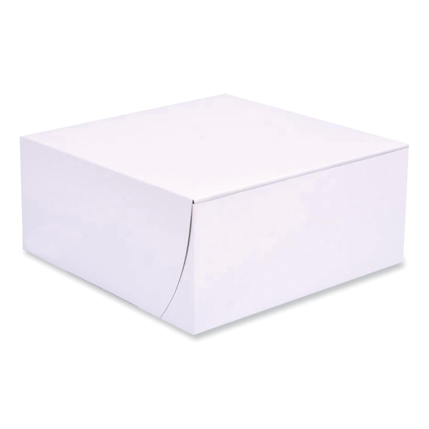 Southern Champion Tray Standard White Bakery Boxes 9X9X4, 200 Count