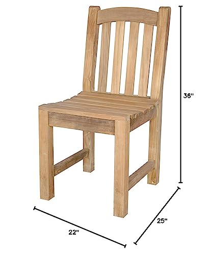 Anderson Teak Patio Lawn Garden Furniture Chelsea Dining Armchair