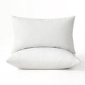 Miulee 14X22 Pillow Inserts, Pack Of 2 Down Feather Throw Pillow Inserts, Decorative Fluffy Throw Pillows Cotton Fabric For Living Room Sofa Bed