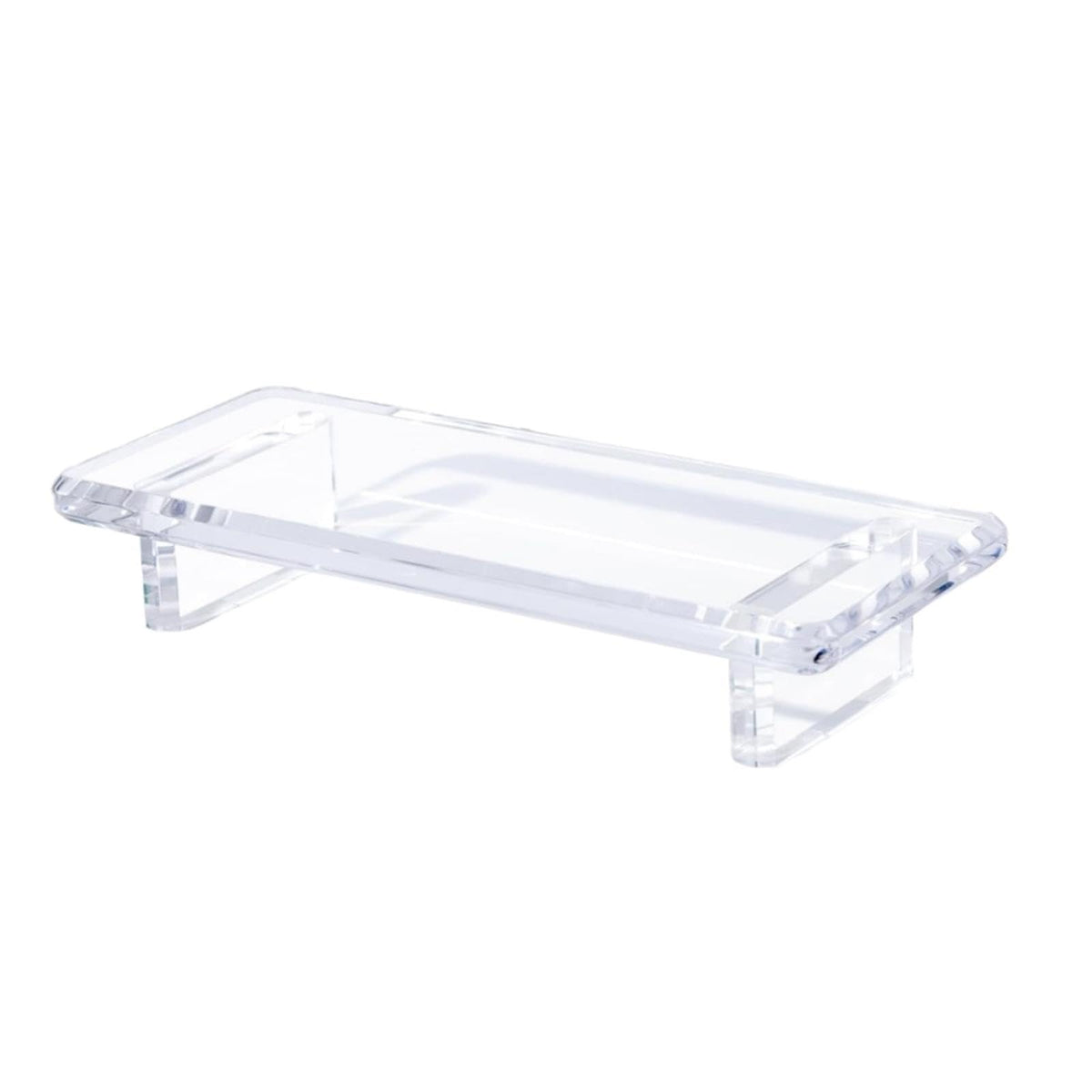 Trendivibe Bathroom Counter Tray Acrylic Clear Bathroom Storage Tray For Kitchen Vanity