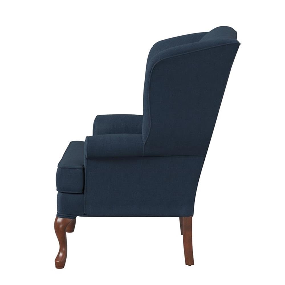 Crawford Wing Back Chair - Sky