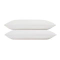 RejuveNite American Talalay Latex Pillows - Medium Support, Standard High Profile, Dual Set - 100% Cotton Sateen Covers - Made i