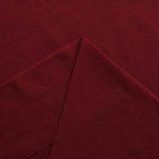 Dwcn Christmas Burgundy Sheer Curtains Semi Transparent Voile Rod Pocket Curtains For Bedroom And Living Room, 52 X 45 Inches Lo