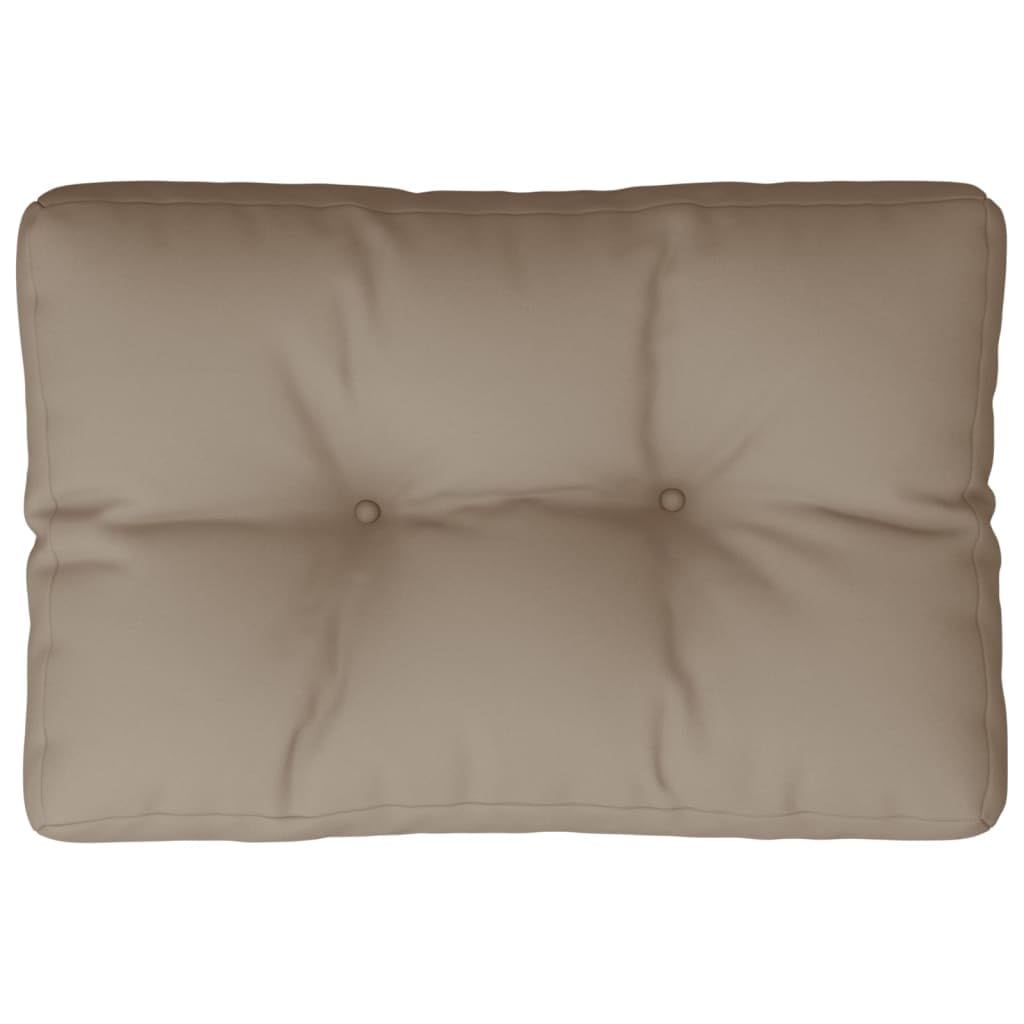 Vidaxl Pallet Cushion Taupe 23.6X15.7X4.7 Fabric