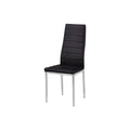 Best Master Furniture Trina Modern Living Parson Chairs, Set Of 2, Black