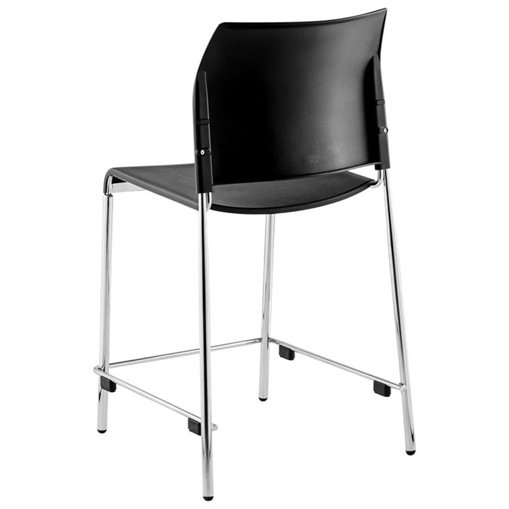 National Public Seating, 8800 Series Stool Counter Height, Primary Color Black, Included (qty.) 1, Seating Type Bar Stool, Model# 8810C-11-10