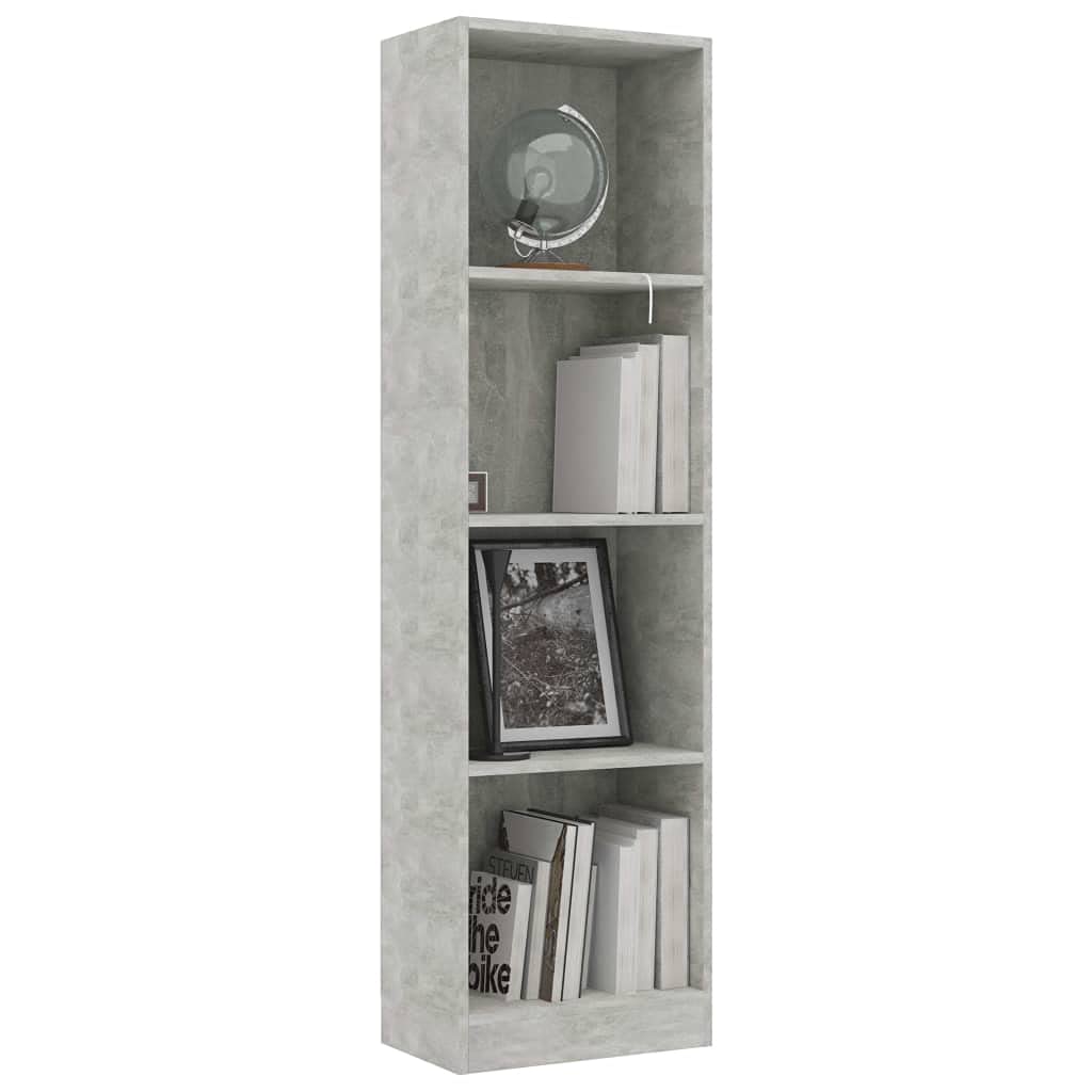 vidaXL Bookshelf Storage Shelf Shelving Unit - Thumbnail 5