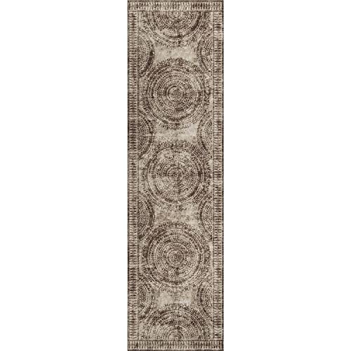 Sedona Sn7 Brown Transitional Rug Runner 2' 3&quot; X 10'