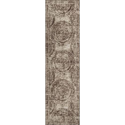 Sedona Sn7 Brown Transitional Rug Runner 2' 3" X 10'