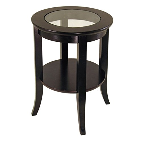 Ergode Wood Stafford End Table | Classic & Contemporary Design | Oyster Gray Finish | Drawer & Shelf | Solid & Composite Wood | 19.9" W x 18.9" D x 22" H (16018-VV) (92218-VV)