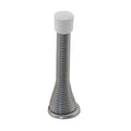 Prime-Line Mp10115-10 Door Stop, 3 In. Reach, Spring Steel, Satin Nickel, Heavy Duty (10 Pack)