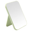 DVHOK 8-Inch Desktop Makeup Mirror, Portable Princess Mirror,Table Desk Wall Hanging Dual-Purpose Square Mirror Green