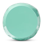 Baxton Studio Hallie Modern and Contemporary Aqua Finished Metal Outdoor Side Table Metal/Aqua