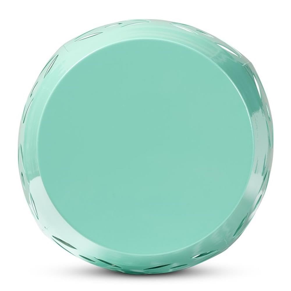 Baxton Studio Hallie Modern and Contemporary Aqua Finished Metal Outdoor Side Table Metal/Aqua