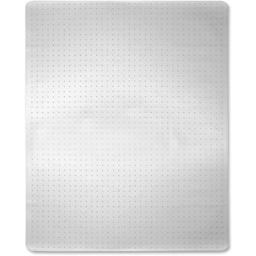 Lorell Rectangular Chair Mat, 46" x 60", Clear, Standard Lip (LLR02158)