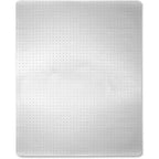 Lorell Rectangular Chair Mat, 46" x 60", Clear, Standard Lip (LLR02158)