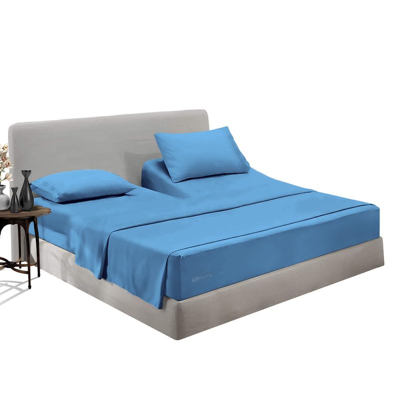 Sgi Bedding 36' Queen Split Top Flex Head Sheet 100% Egyptian Cotton Sheet Set - 600 Thread Count Flex Top Sheet For Adjustable