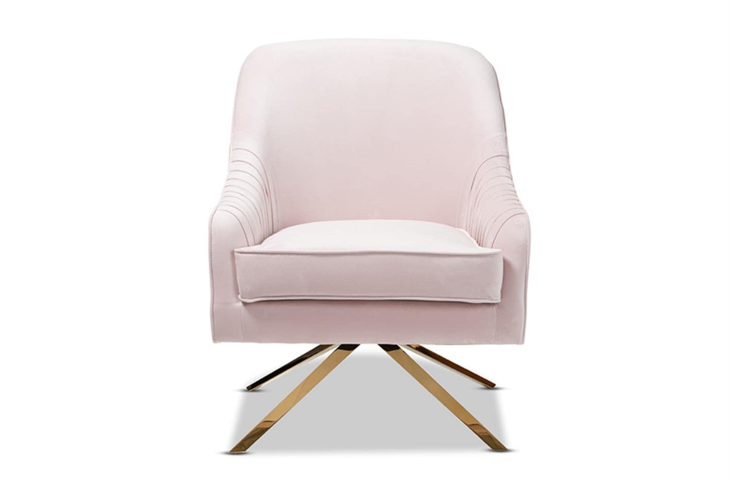 Baxton Studio Amaya Lounge Chair - Thumbnail 3