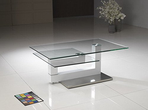 Neos Modern Furniture CT1263-N Coffee Table, White