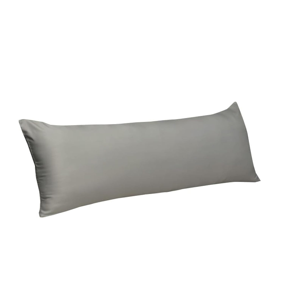 Evolive 100% Bamboo Rayon Material Cooling Breathable Body Pillow Cover/Pillowcases 21X54 Inches With Hidden Zipper Closure (Gre