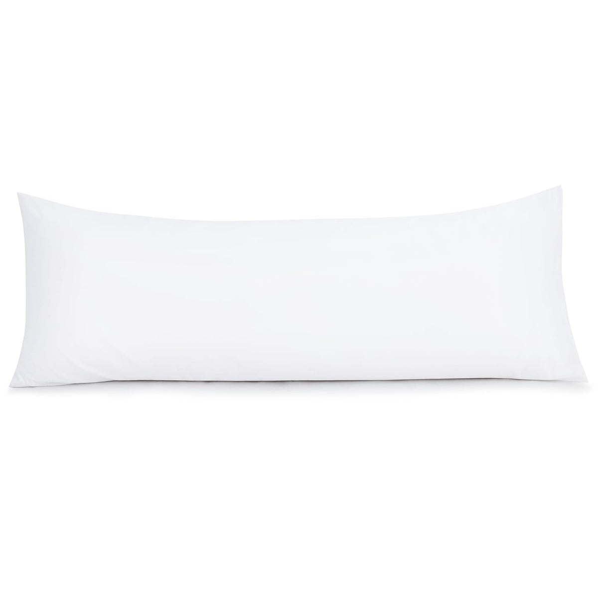 Cozylux Body Pillow Case Cover, Luxury 1800 Series Double Brushed Microfiber Bed Pillow Cases 20X54 Inches, White Pillow Cover With Envelope Closure