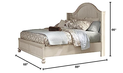 American Woodcrafters Newport Panel Storage Bed - Thumbnail 5