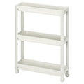 Ikea Vesken Trolley, Storage Cart, Movable, Kitchen Trolley, Organizer, White  By Little Loved Corner