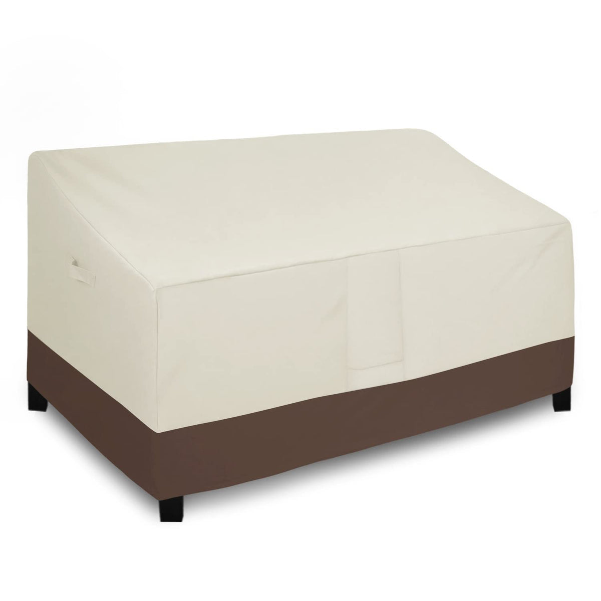 Easy-Going Outdoor Couch Cover, Heavy Duty 3-Seater Patio Sofa Cover, Windproof Outdoor Bench Cover, Durable Patio Furniture Cov