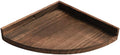 Runam Woods Wall Shelf Wall Shelf Fan Bookshelf Wall Unit Natural Wood Corner Triangle Shelf Wall Solid Wood Partition Living Ro
