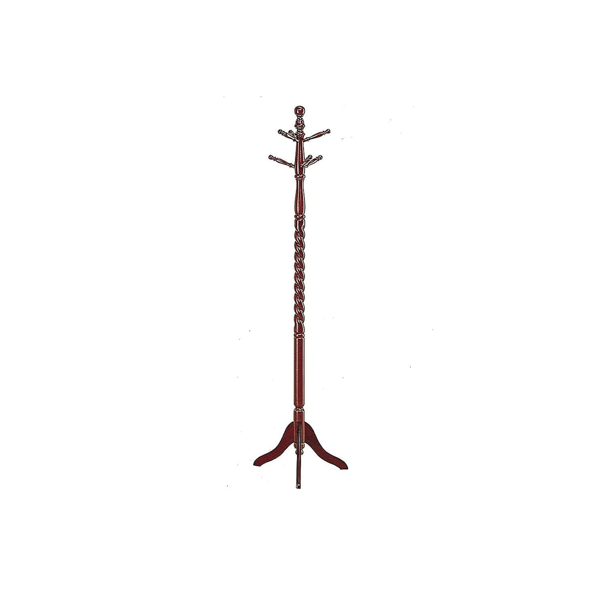 Monarch Specialties I Coat Rack, Cherry