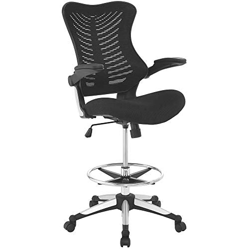 Ergode charge Drafting chair - Black